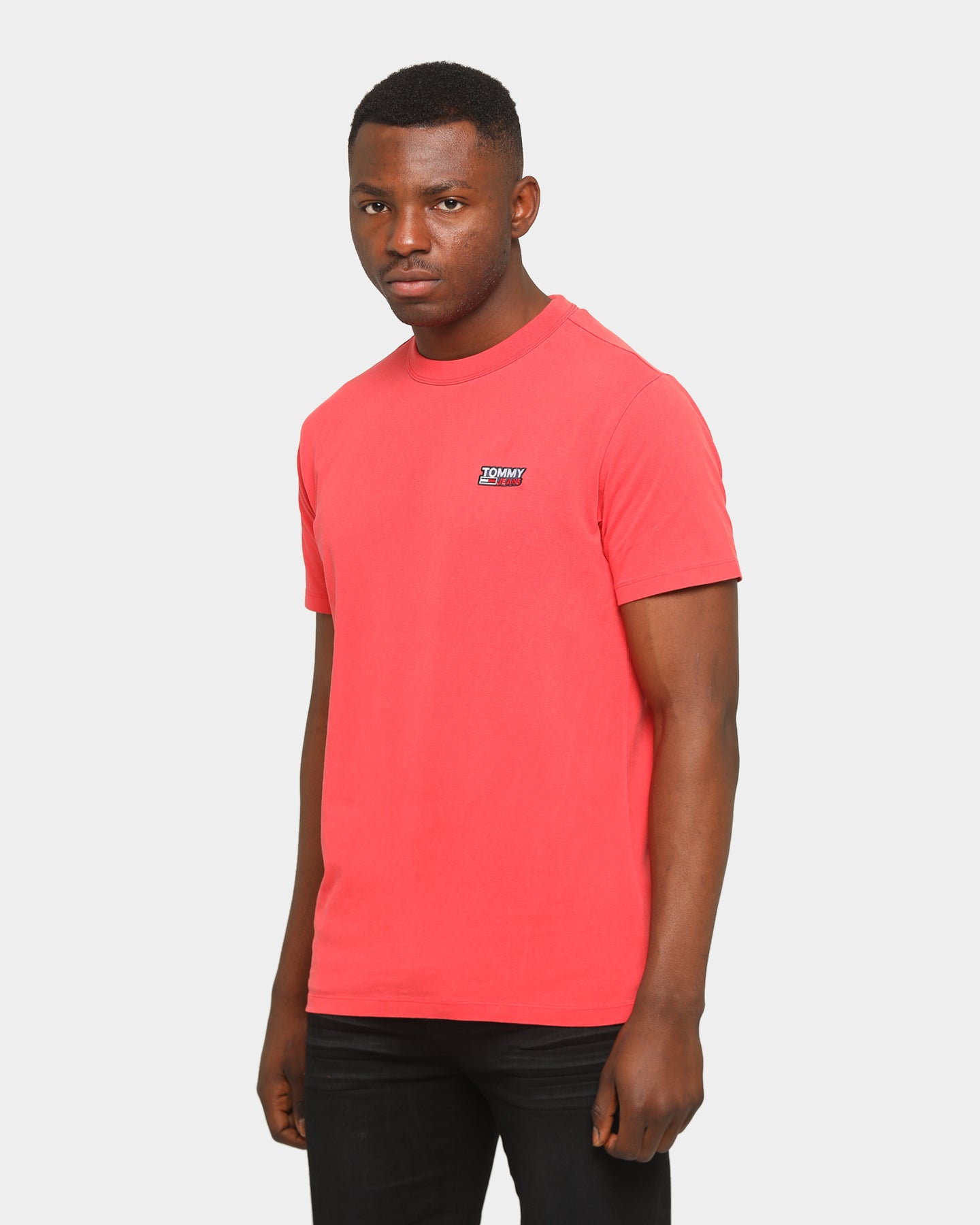 red tommy jeans t shirt