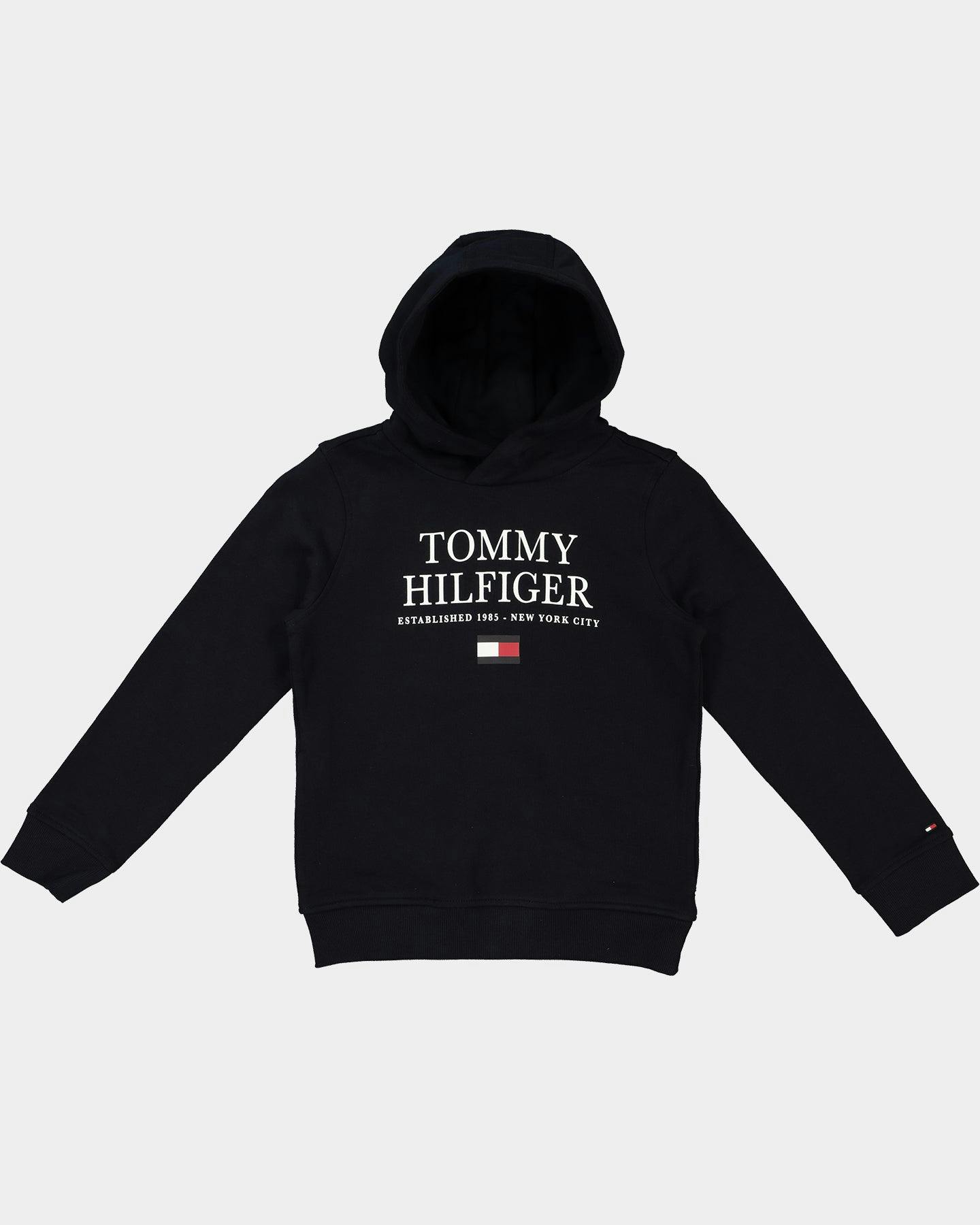 Tommy Hilfiger Kids' Logo Hoodie Desert Sky