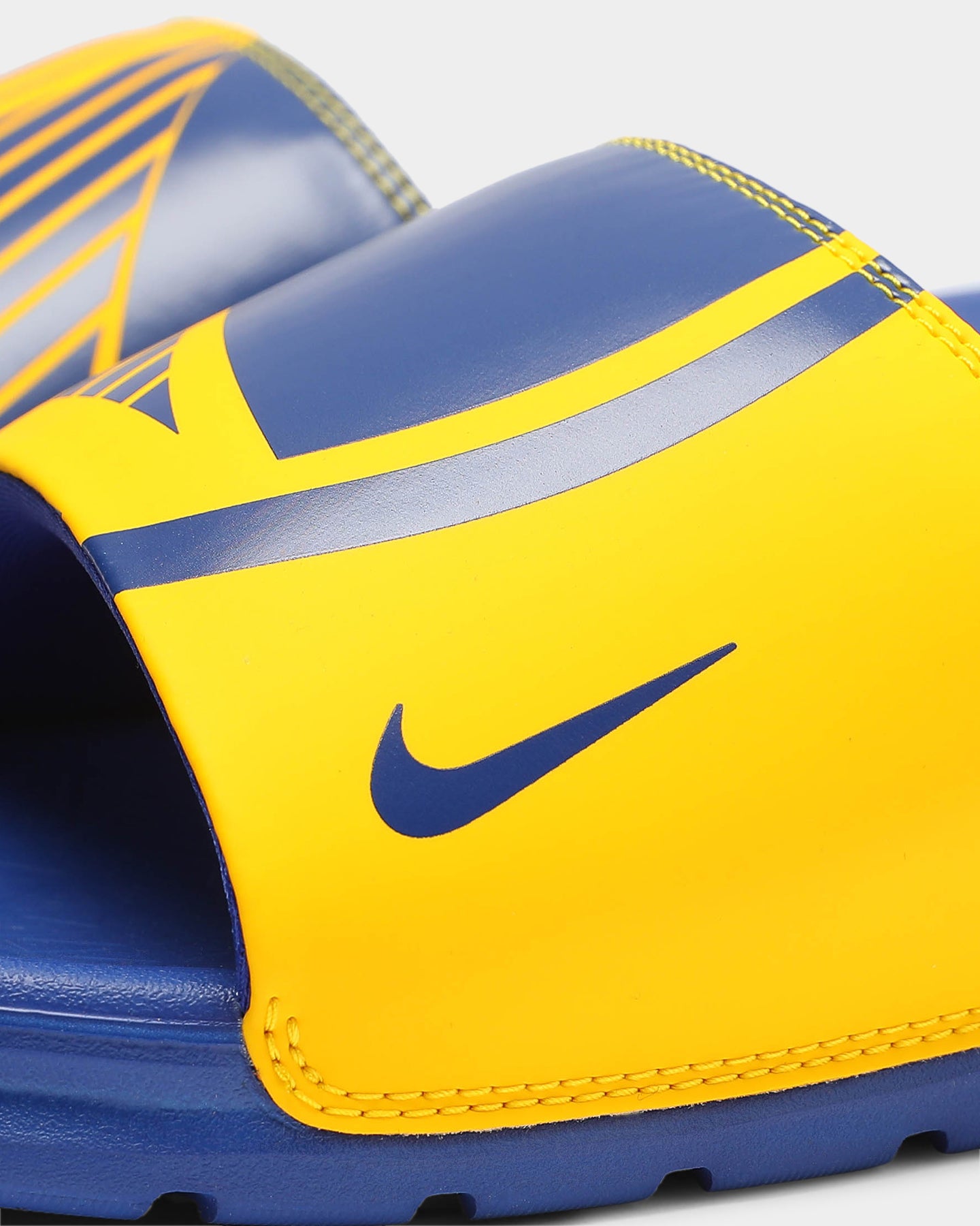 nike benassi yellow