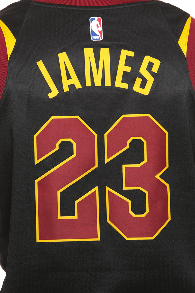 lebron james jersey black and gold