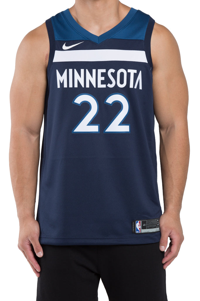 timberwolves blue jersey