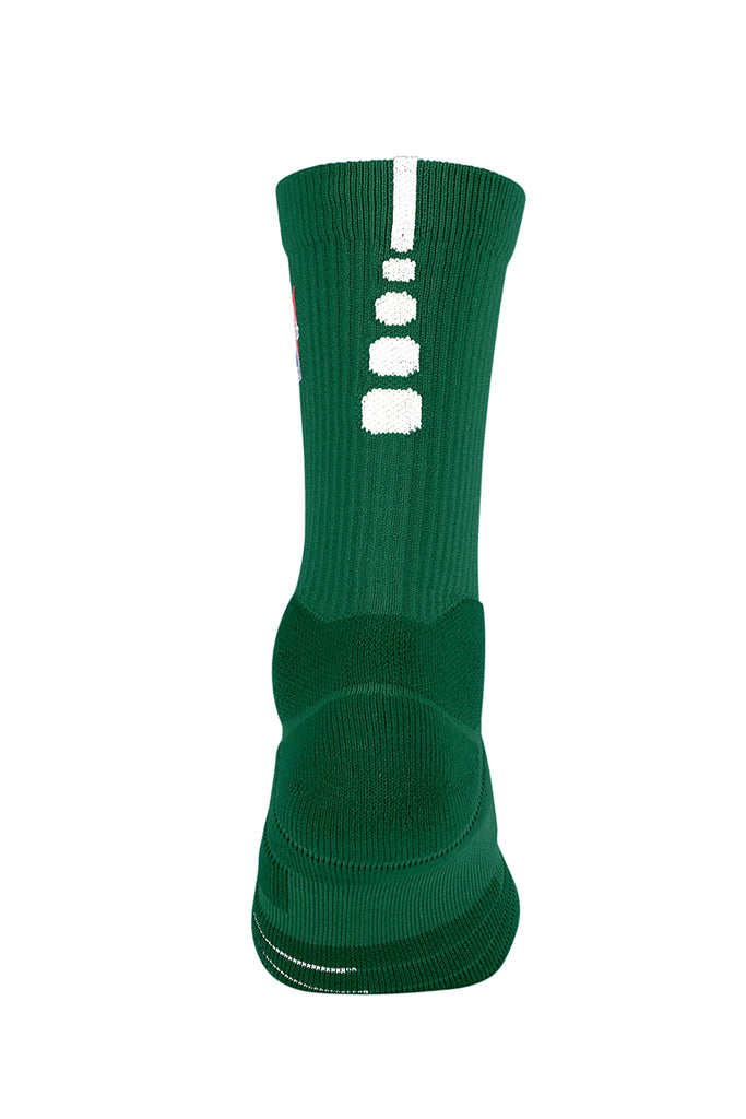 green nike elite socks