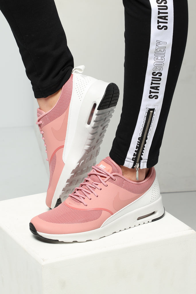 Nike Women's Air Max Thea PinkWhiteBlack Nike Air Max Thea in pink 599409 614 | everysize