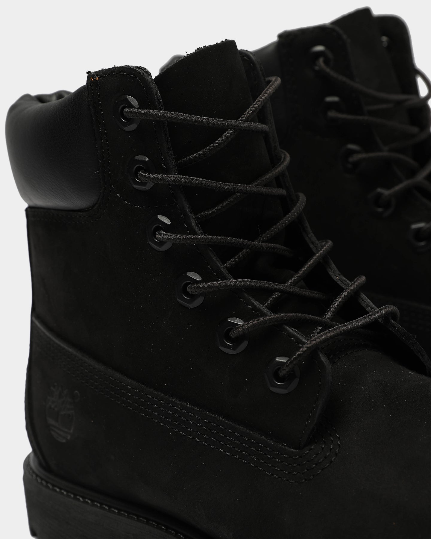 all black timberlands womens