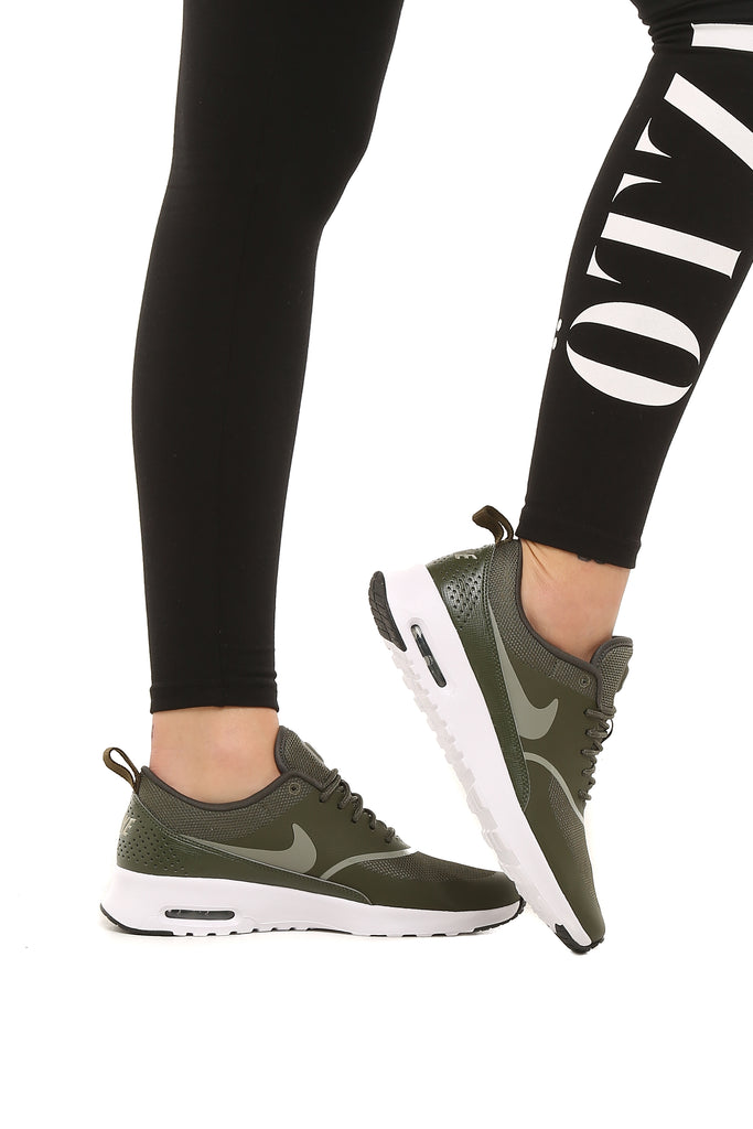 womens khaki nike air max thea trainers | schuh | nike womens khaki nike air max thea trainers | schuh | nike