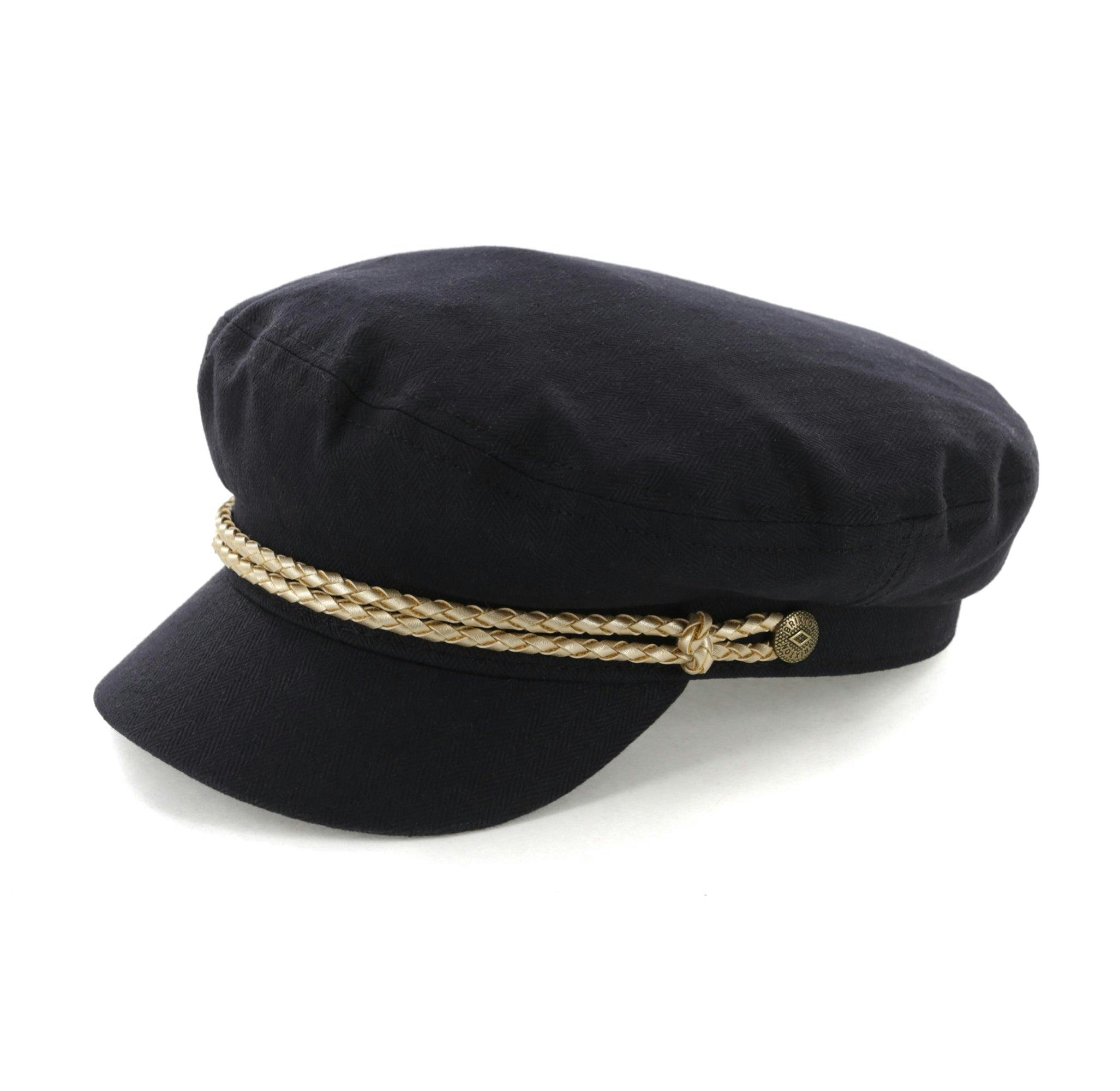 Brixton Fiddler Cap Black/Gold | Culture Kings US