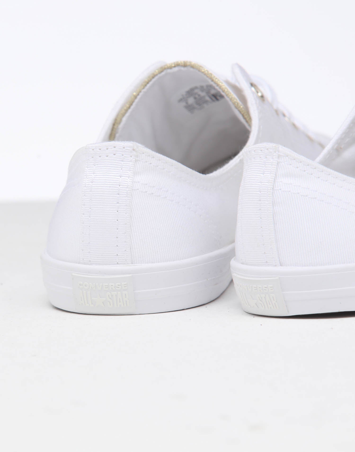 converse dainty white gold