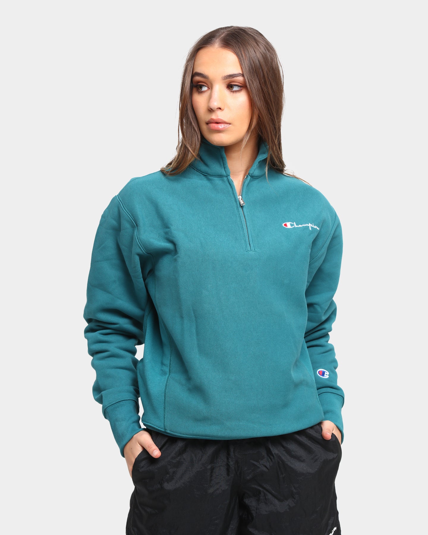 champion quarter zip womens