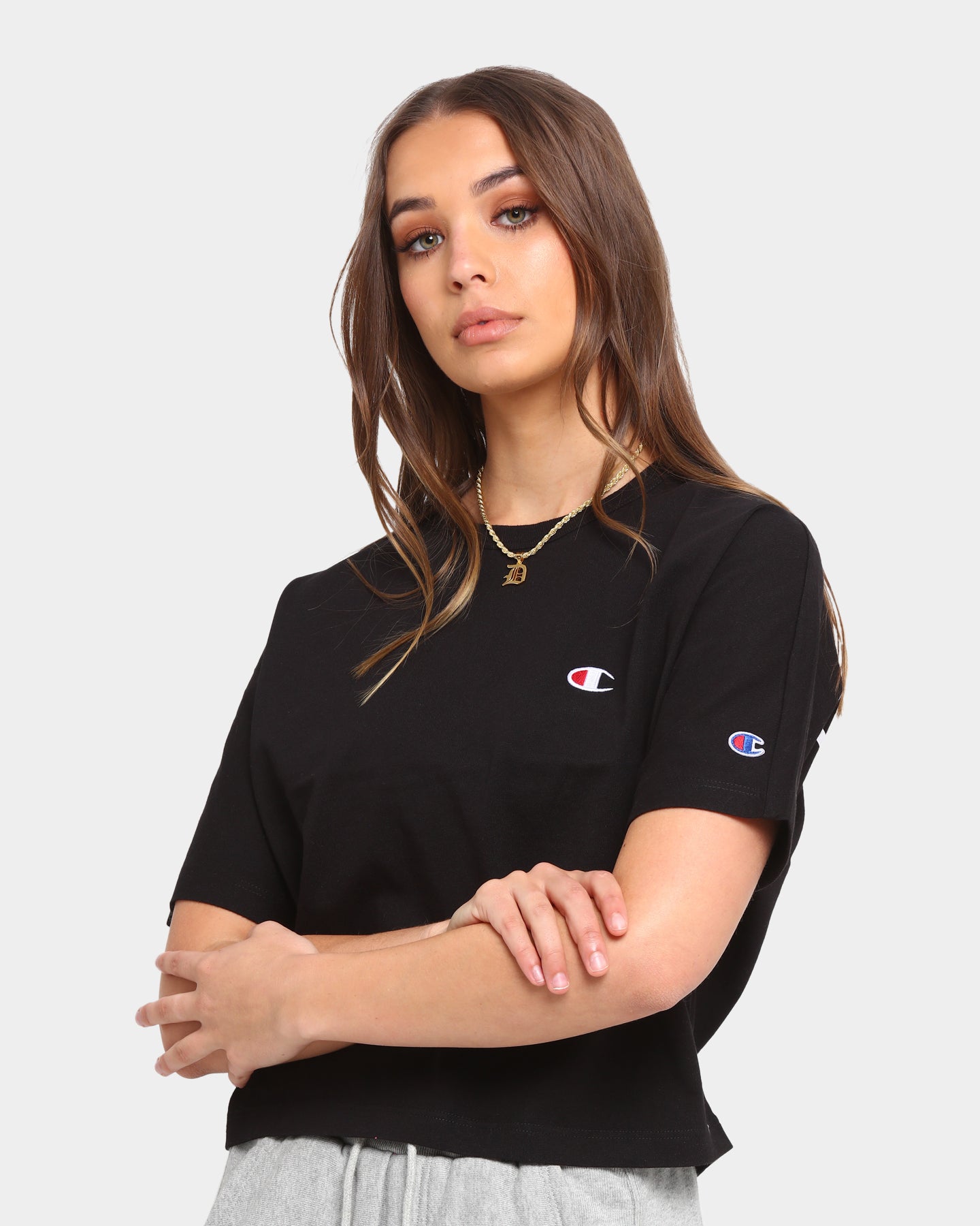 black champion shirt womens