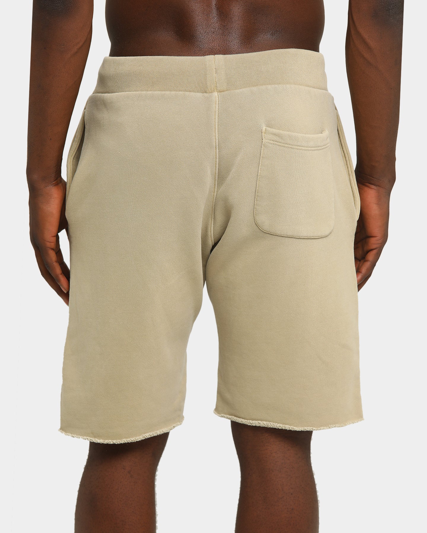 mens cut off khaki shorts