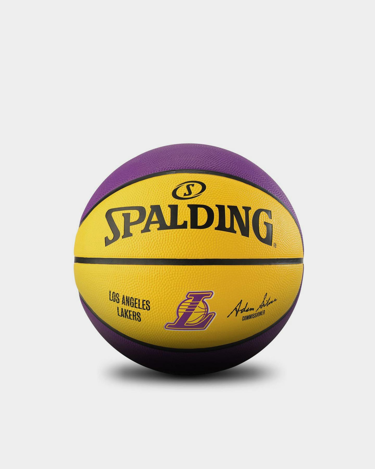 Spalding X Nba Team Series Los Angeles Lakers Basketball Yellow