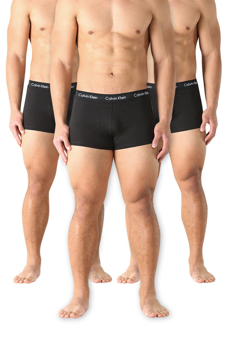 calvin klein men's low rise trunks