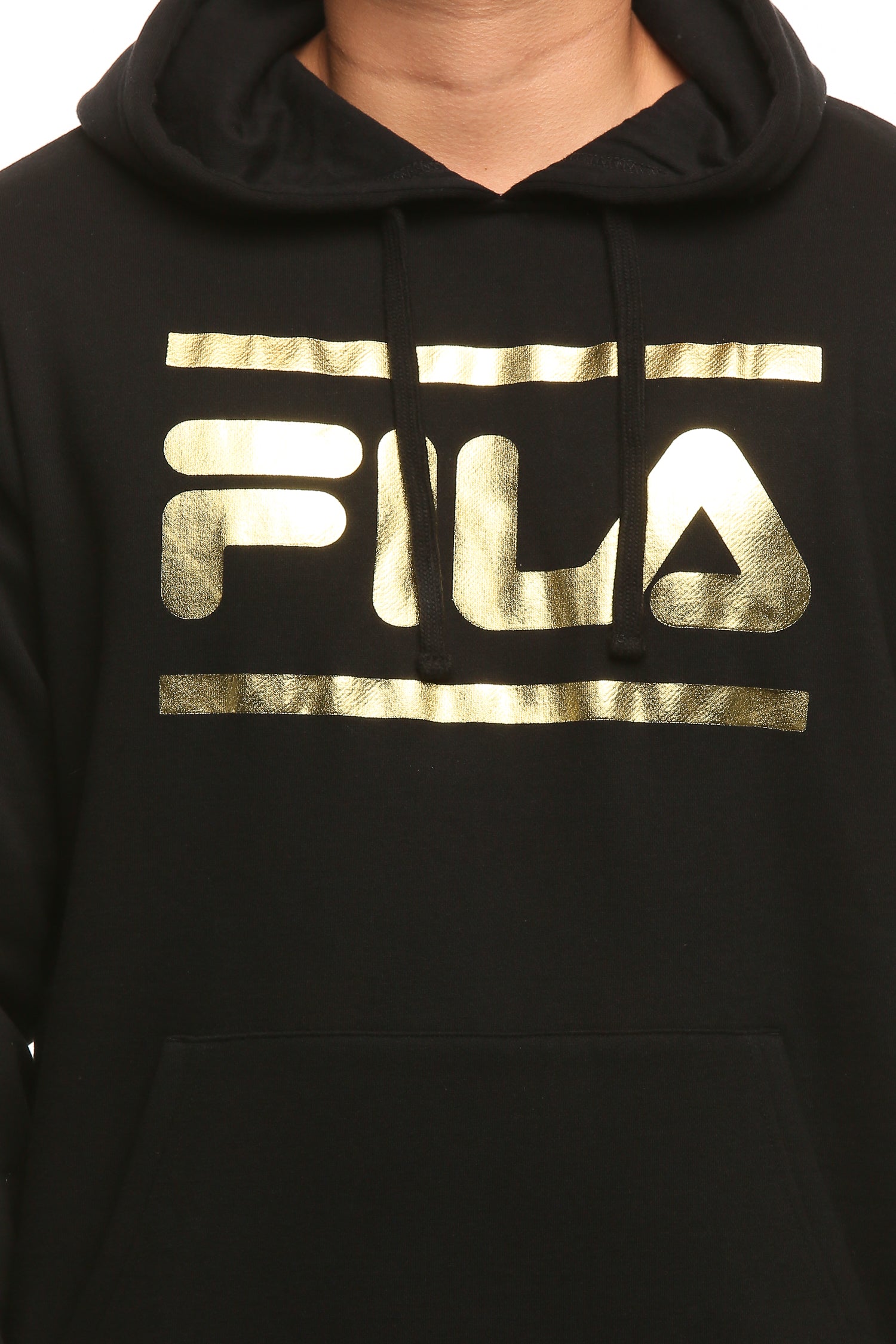 black and gold fila