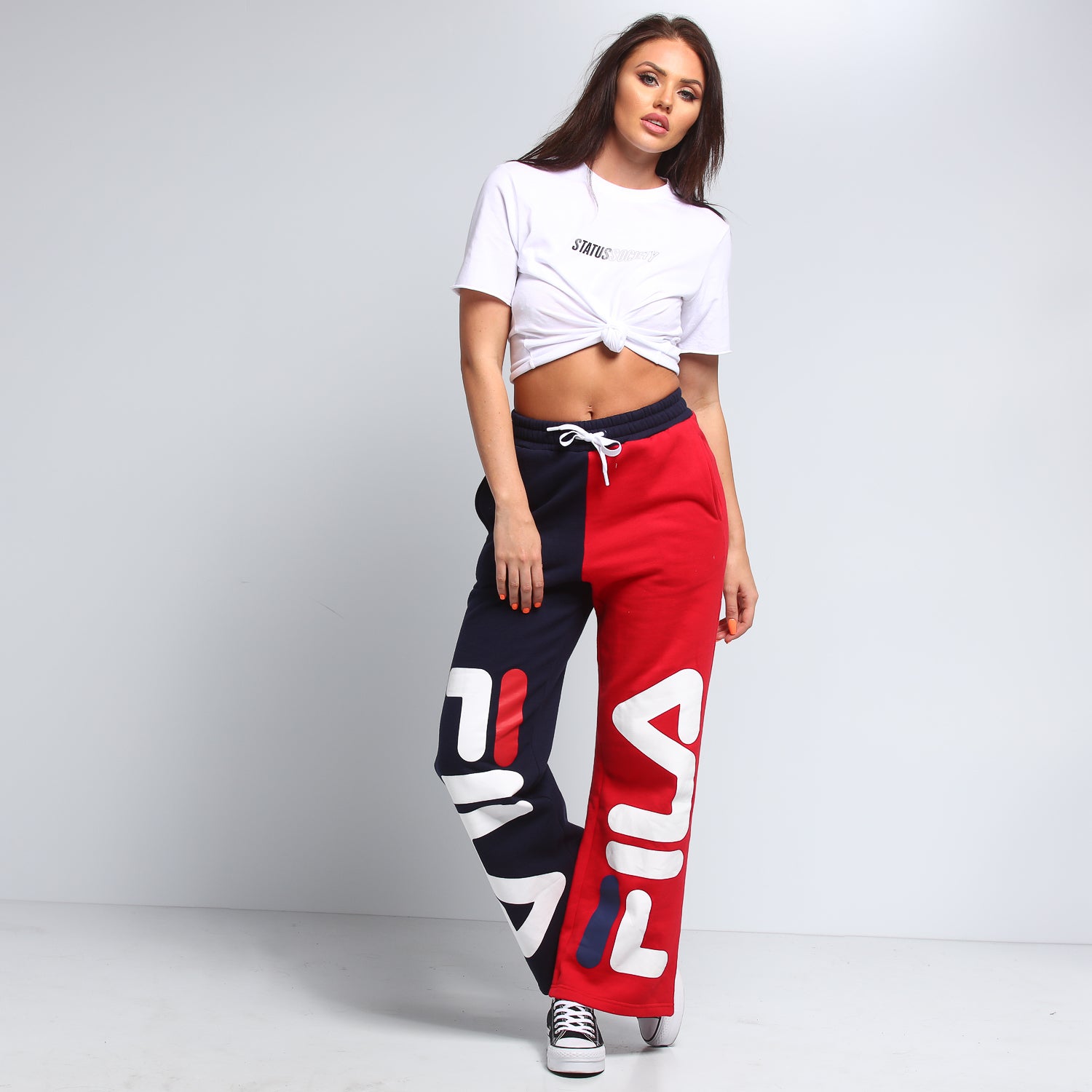 fila barbara flared pants