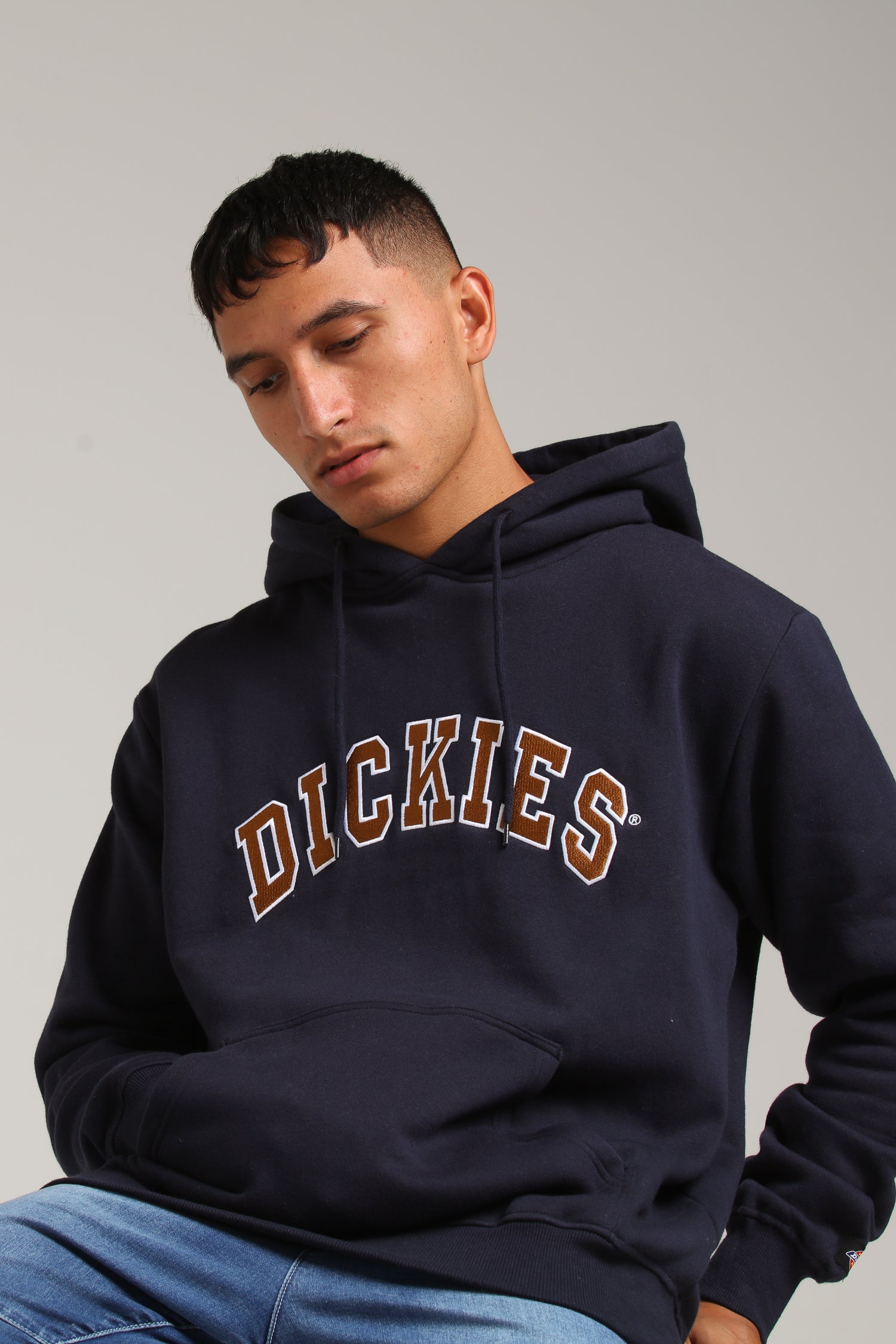 dickies hoodie navy