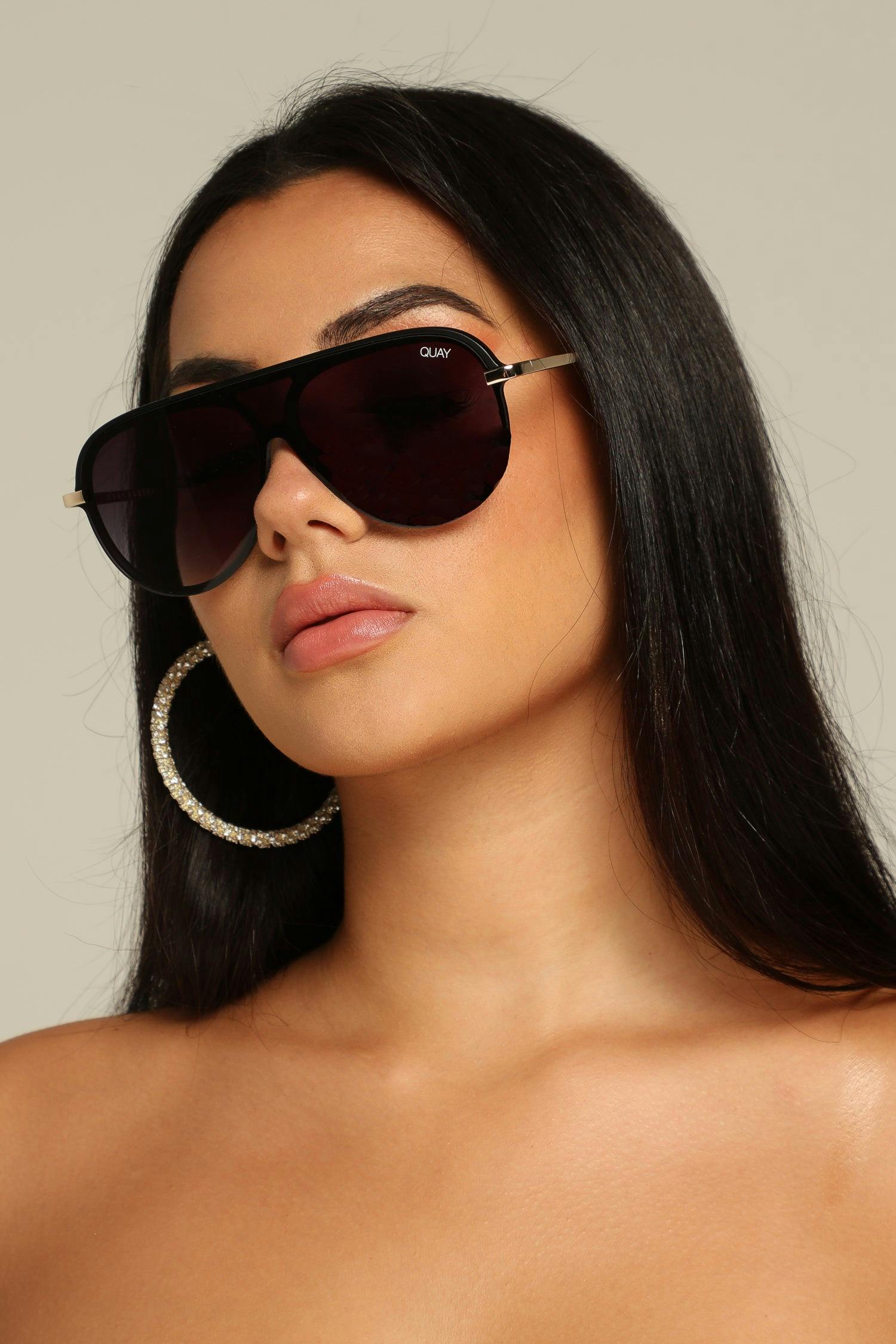 Quay Australia X Jlo Empire Black Smoke Fade