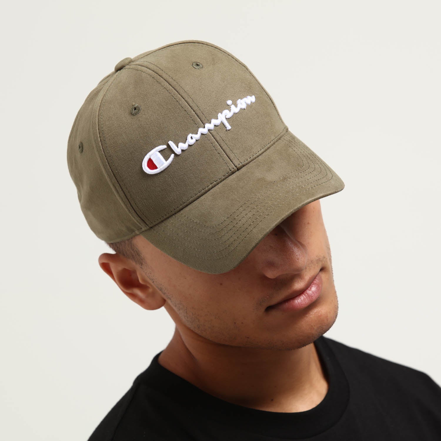 champion classic twill hat mission green