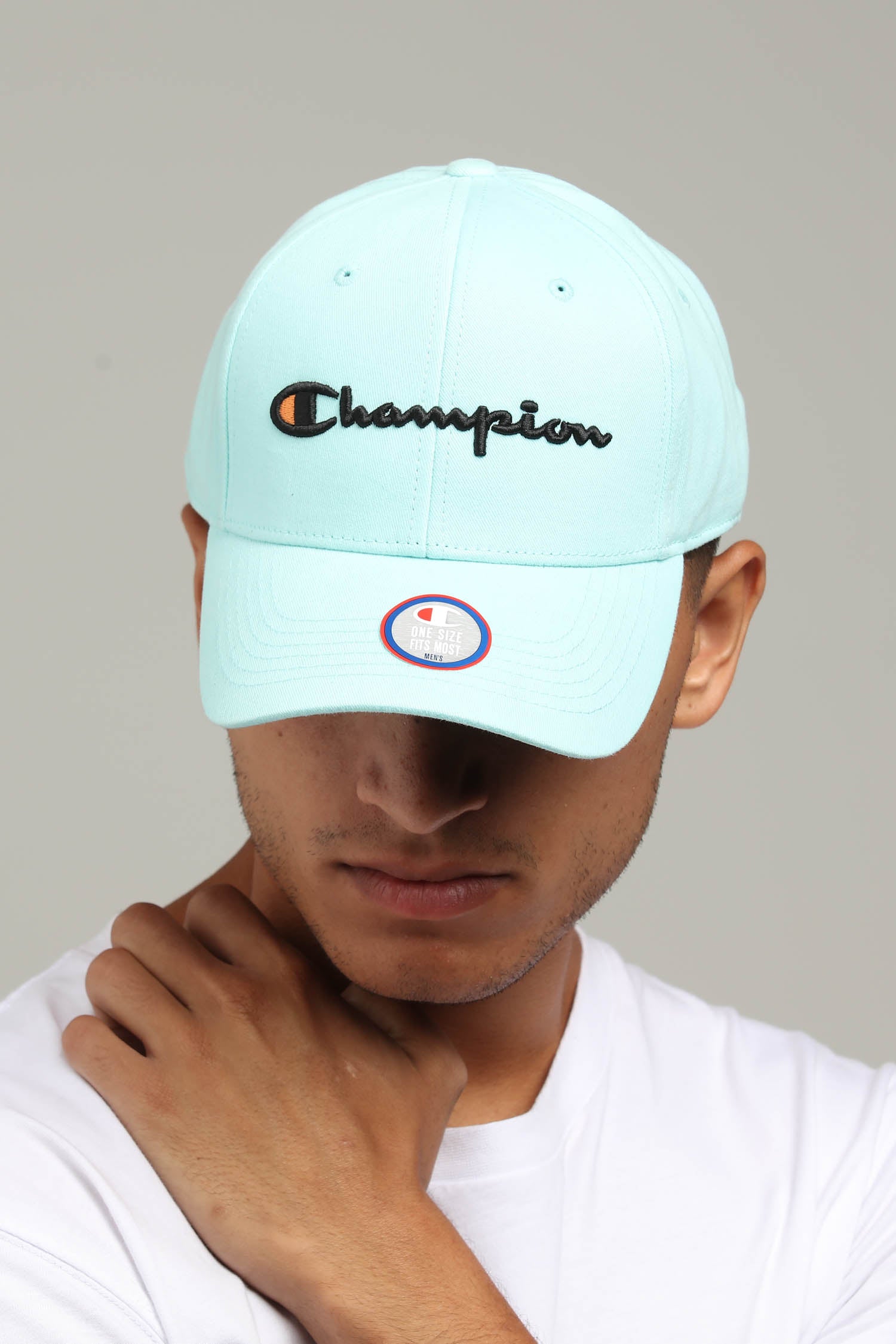 champion green classic twill hat