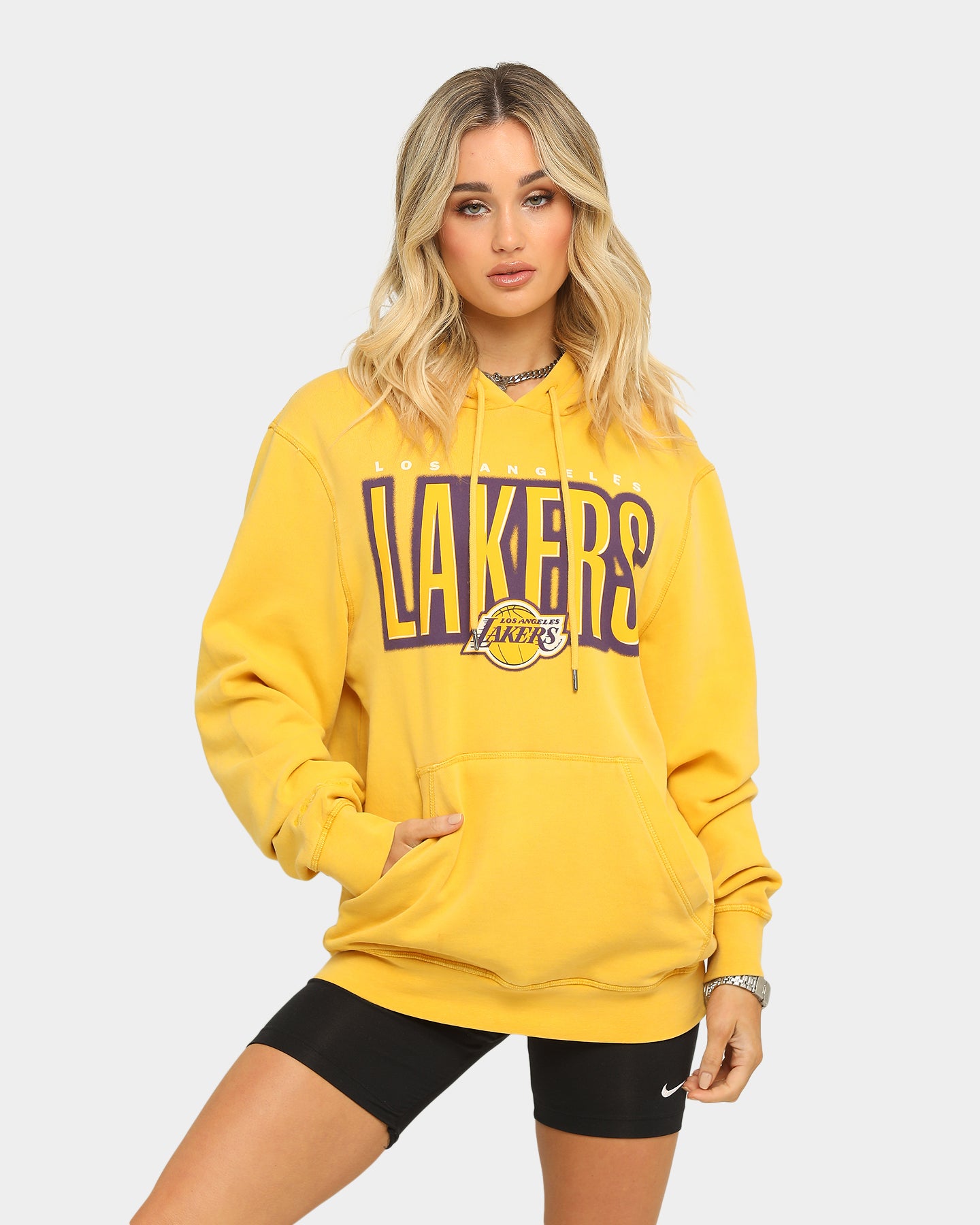 lakers yellow hoodie