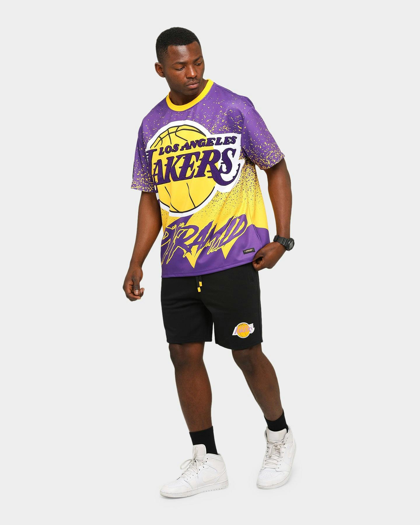 Mitchell & Ness Los Angeles Lakers Hometown Champs Short Black ...