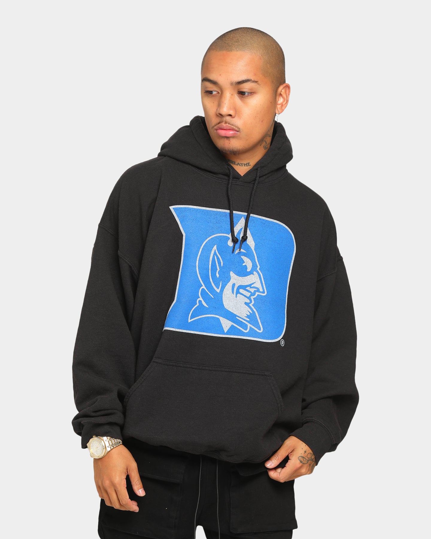 vintage black college hoodies