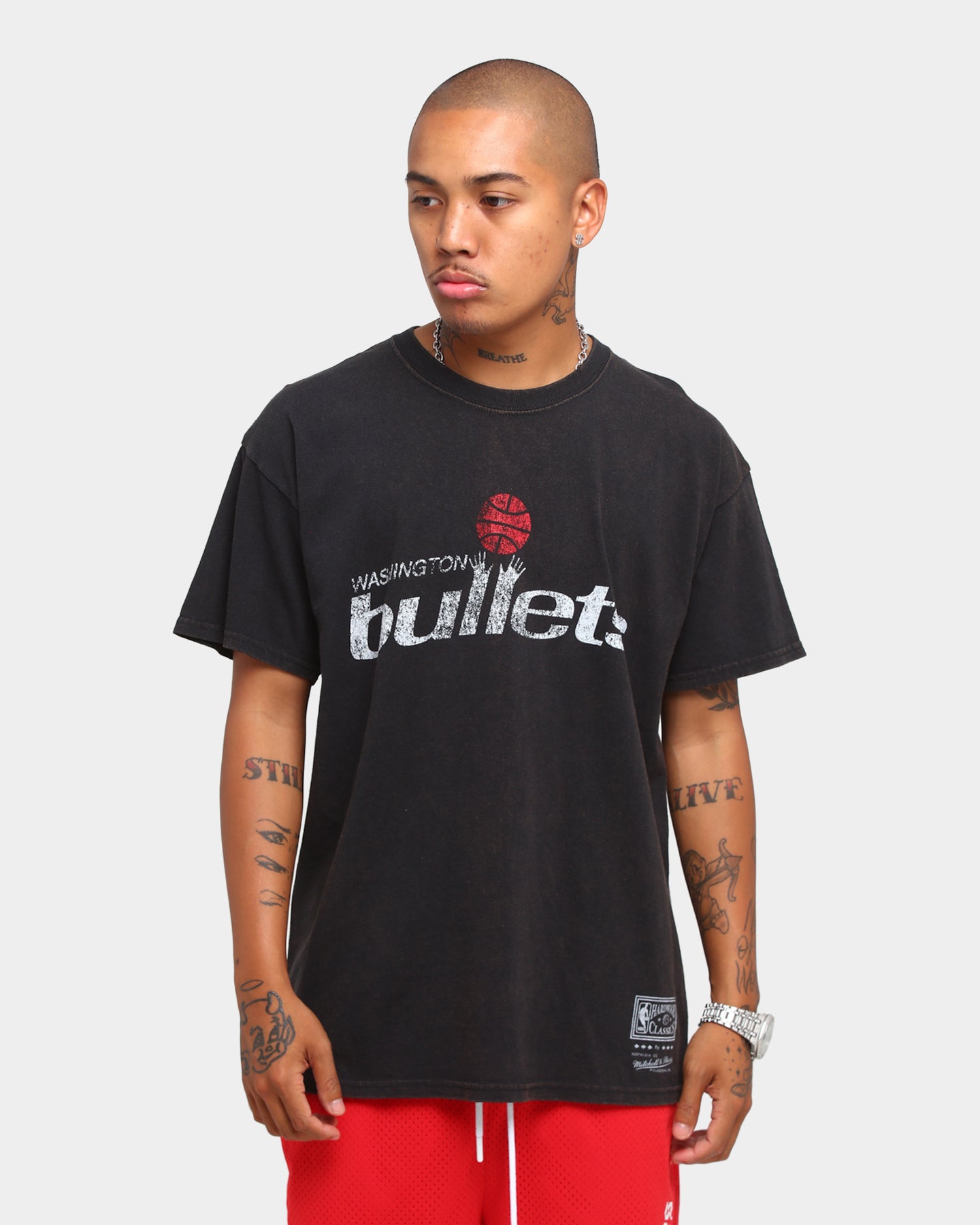 washington bullets t shirt