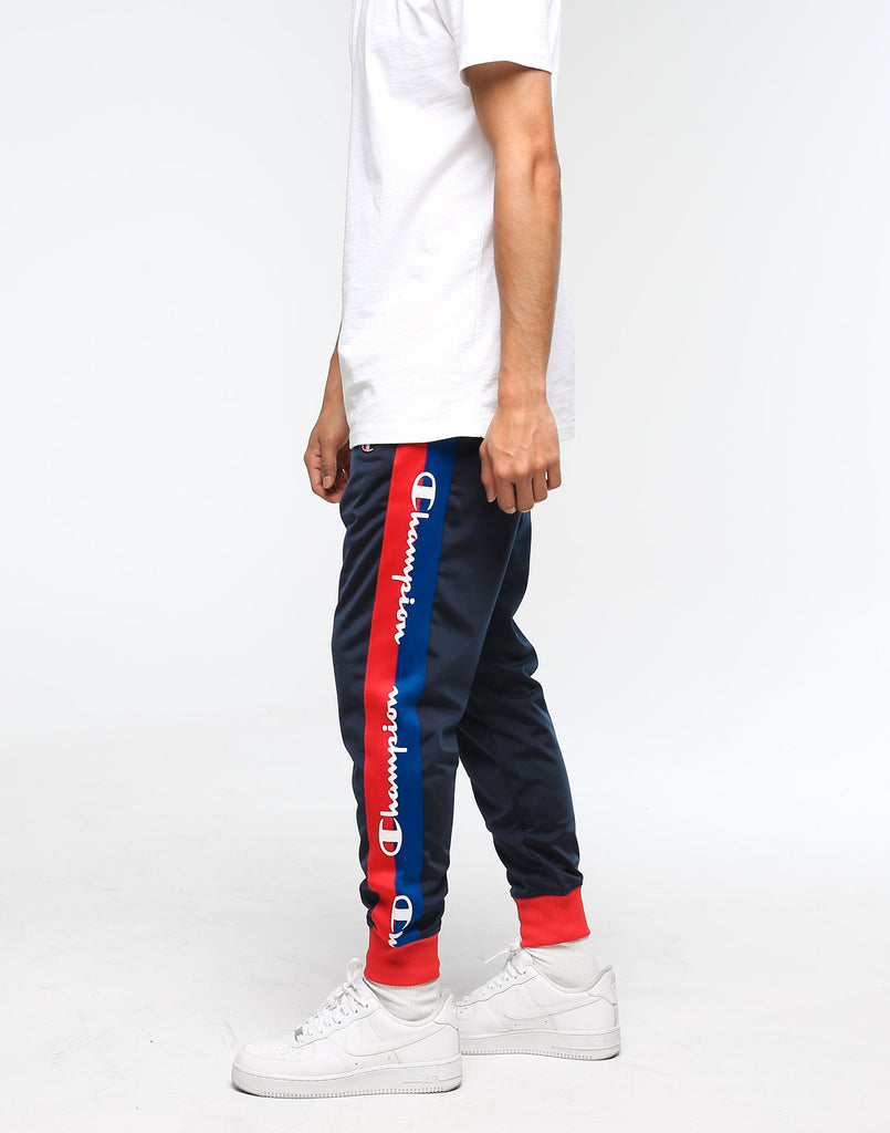 champion track pants navy