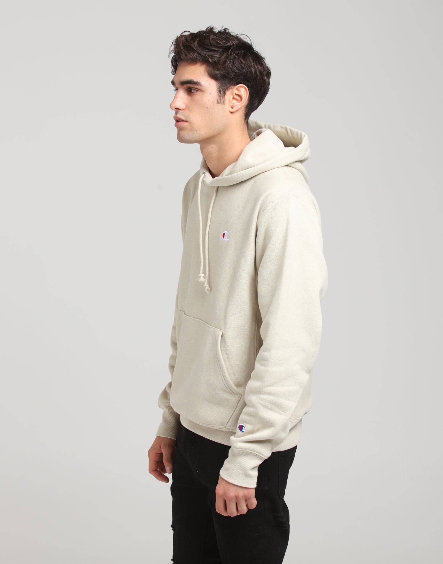 champion butter hoodie