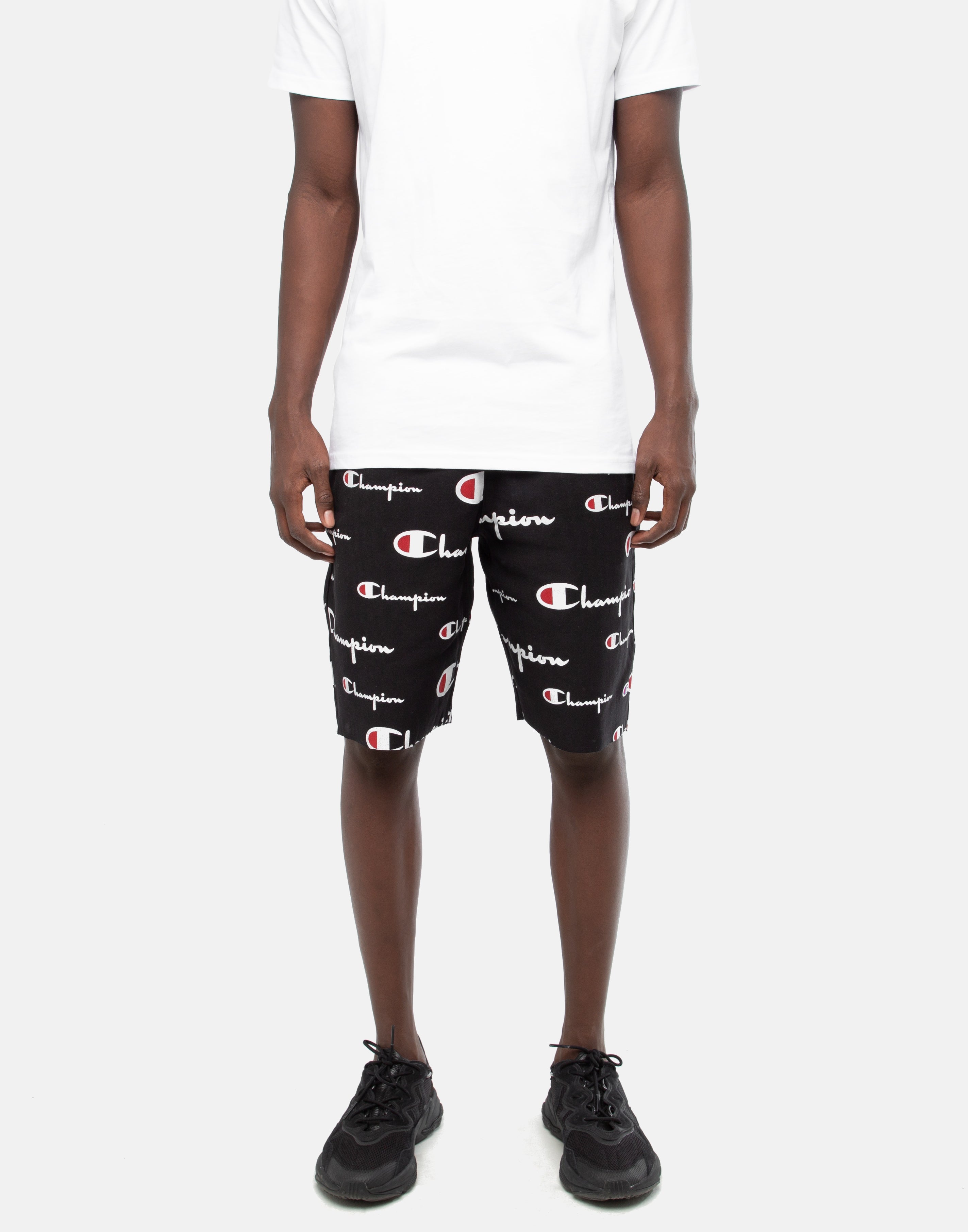 champion reverse weave all over print short