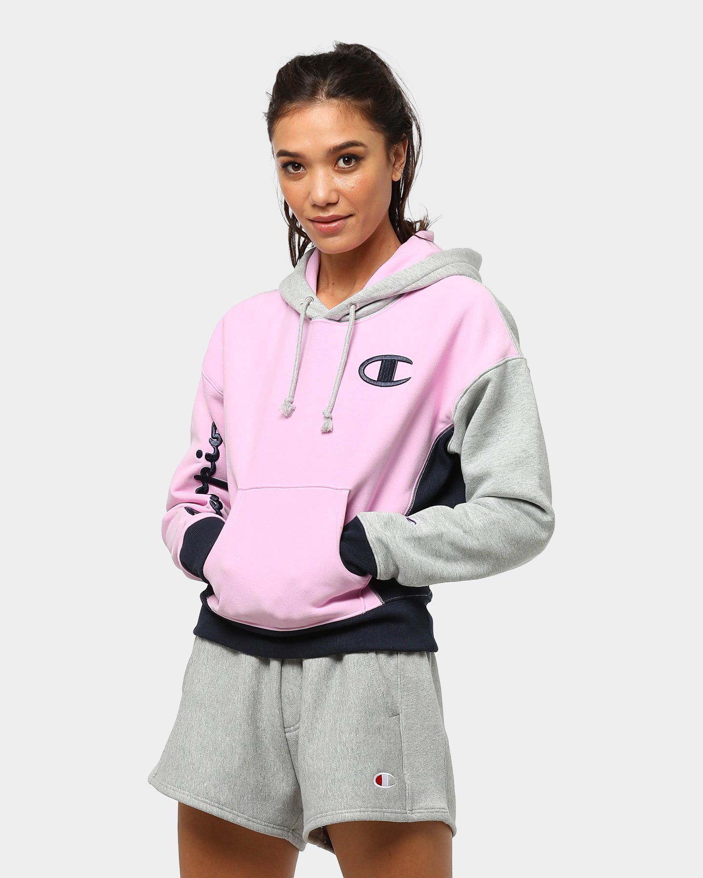 pink womens champion hoodie