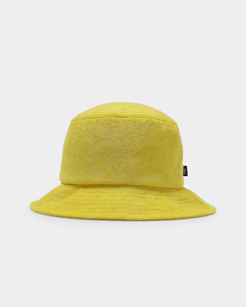 stussy bucket hat yellow