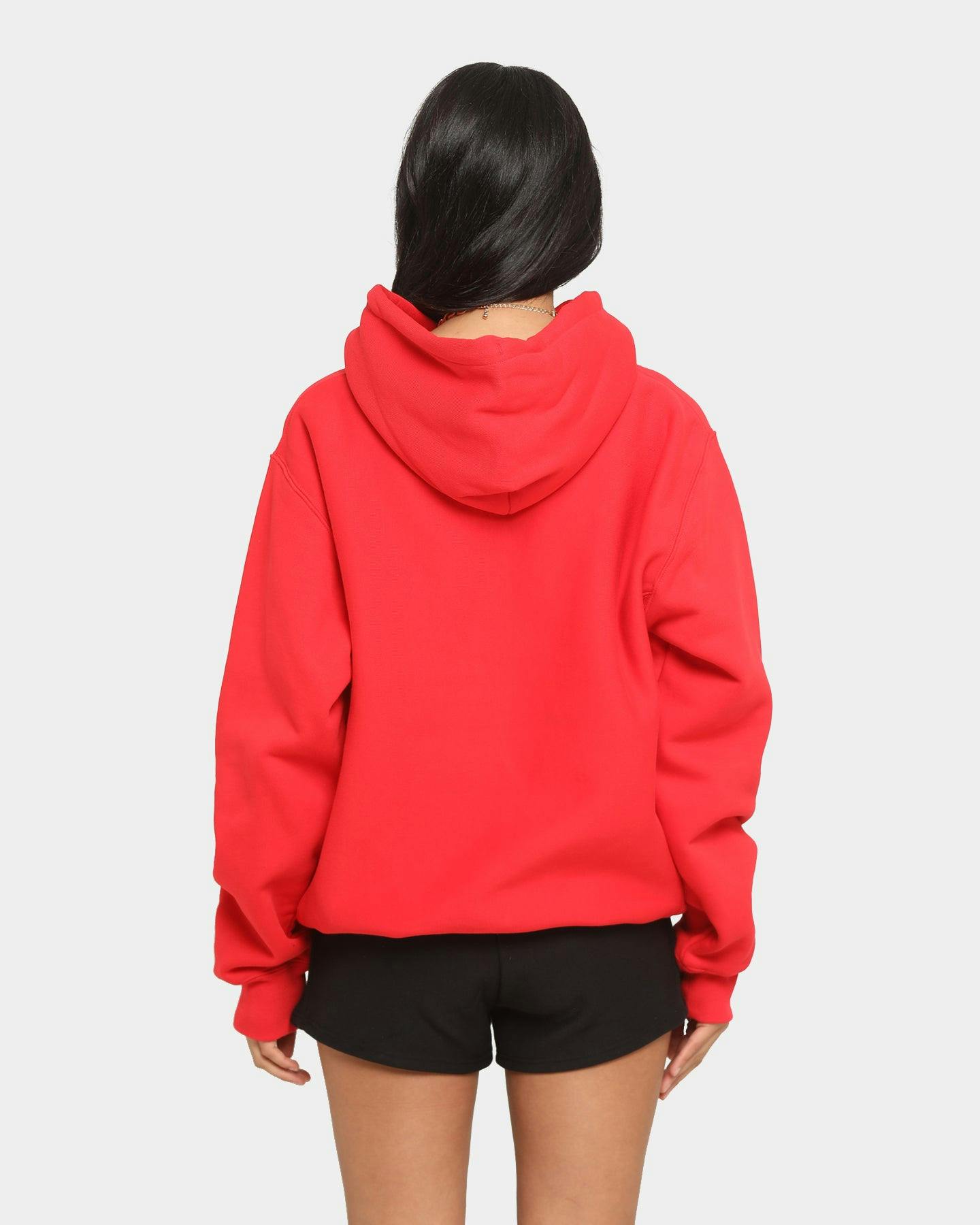 Champion Champion x Culture Kings Reverse Weave Hoodie Red/Gold ...