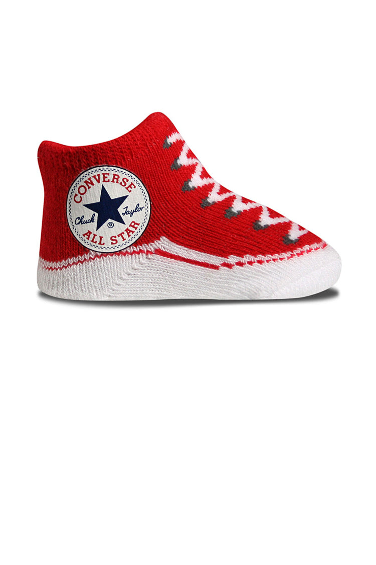 red knit converse