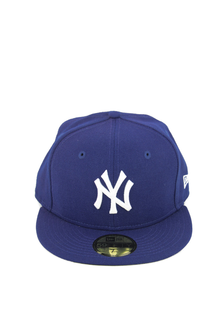 royal blue yankee fitted