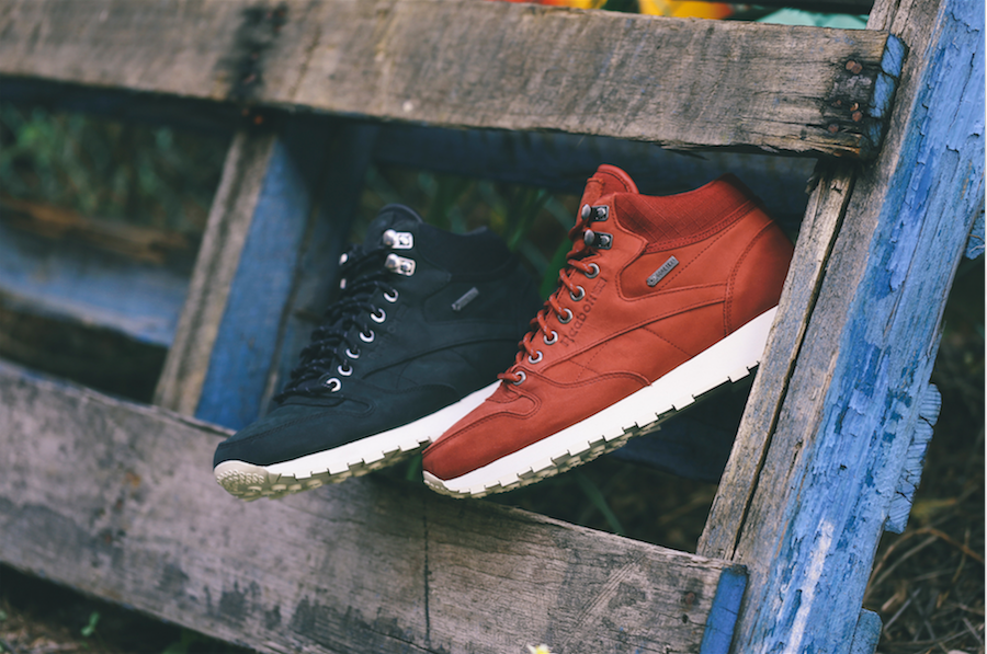 reebok classic leather mid gore tex