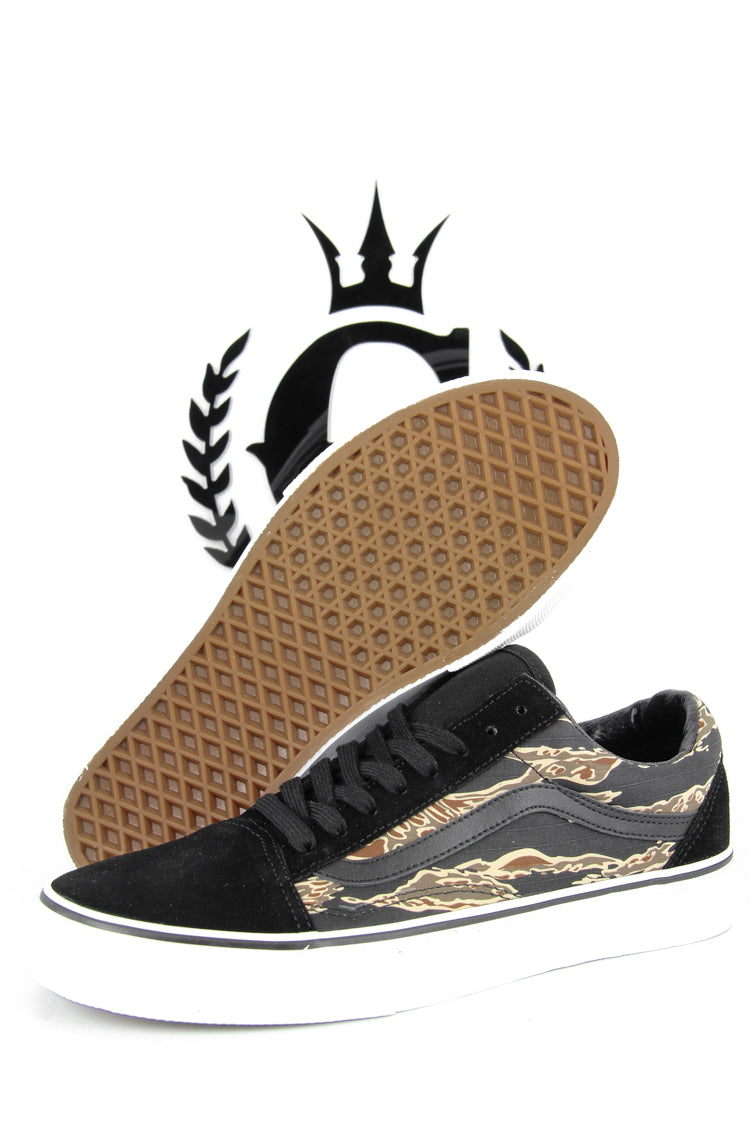 vans camo trainers