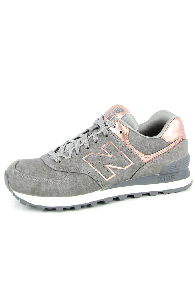 new balance 574 silver bronze