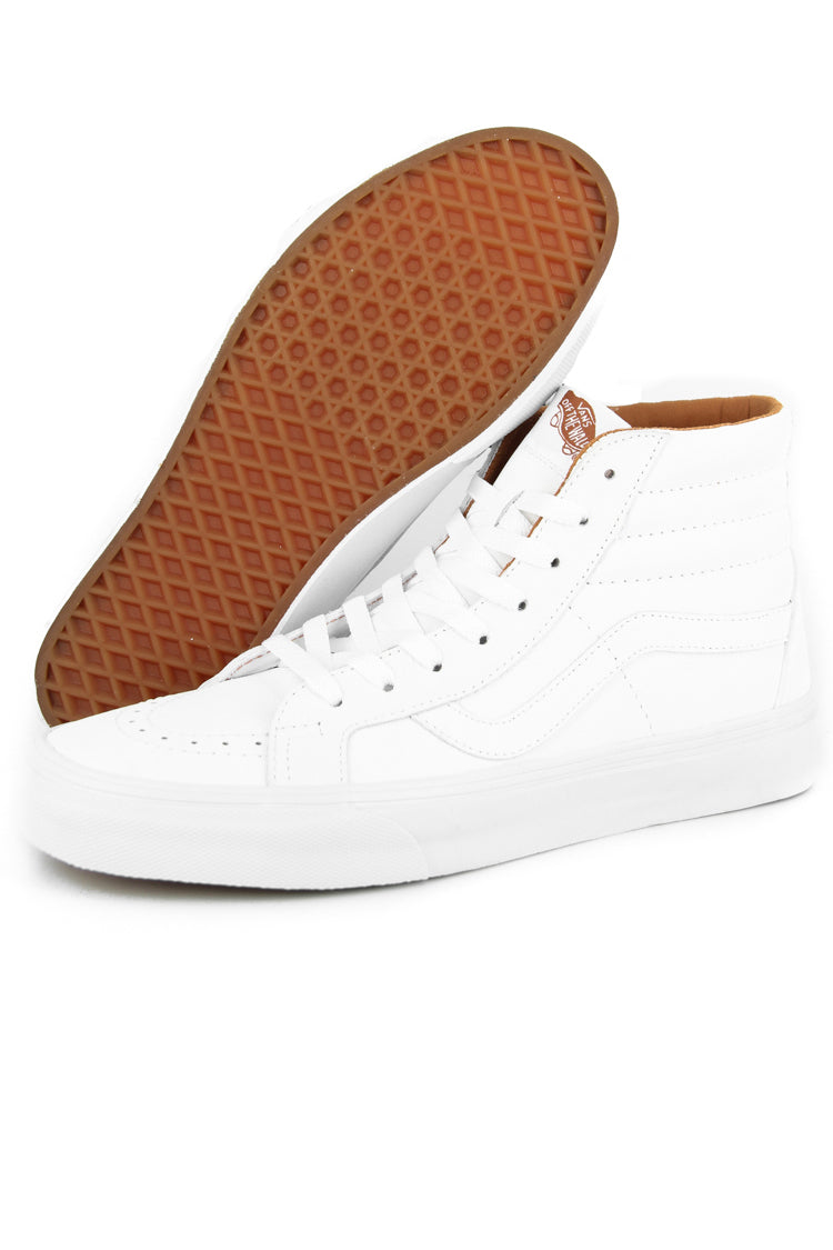 all white vans sk8 hi xtuff