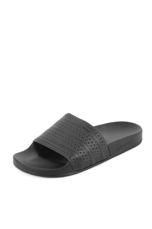 adidas originals adilette sliders in black adidas originals adilette sliders in black